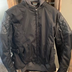 Woman’s motorcycle coat